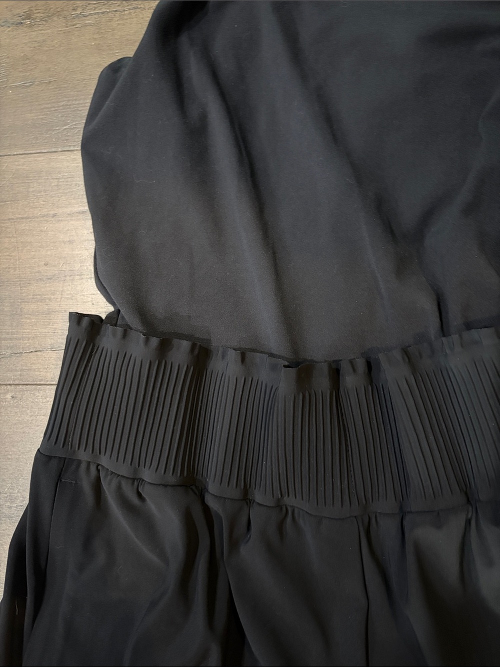 Athleta Black Cosmic Flutter Romper - Picture 4 of 4